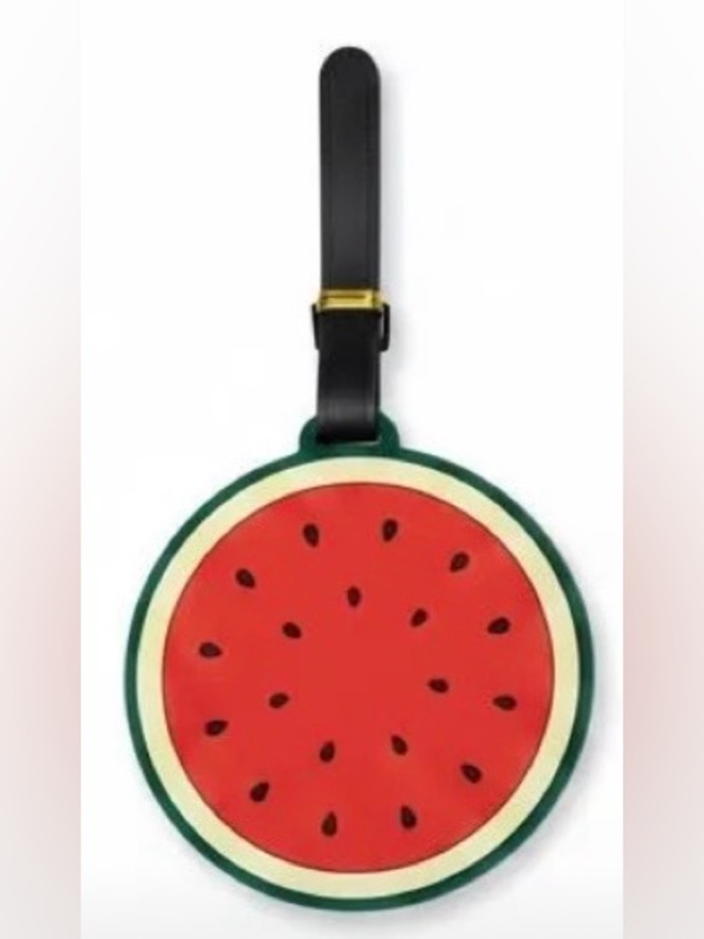 NWT Kids Watermelon Fruit Rubber Luggage Tag Unisex Durable Travel Vacation